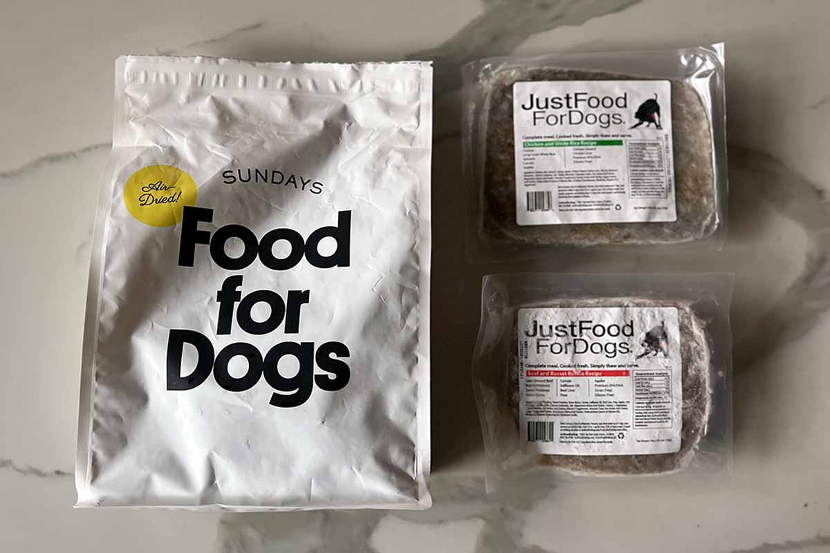 Sundays For Dogs Vs Just Food For Dogs What's The Difference?