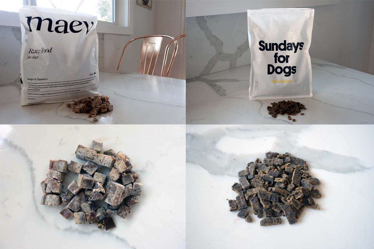 Maev Raw Dog Food Vs Sundays For Dogs