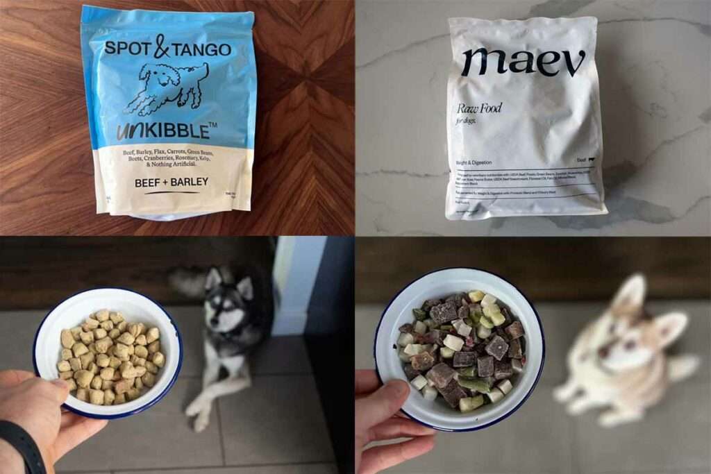 UnKibble Vs Maev Raw Dog Food
