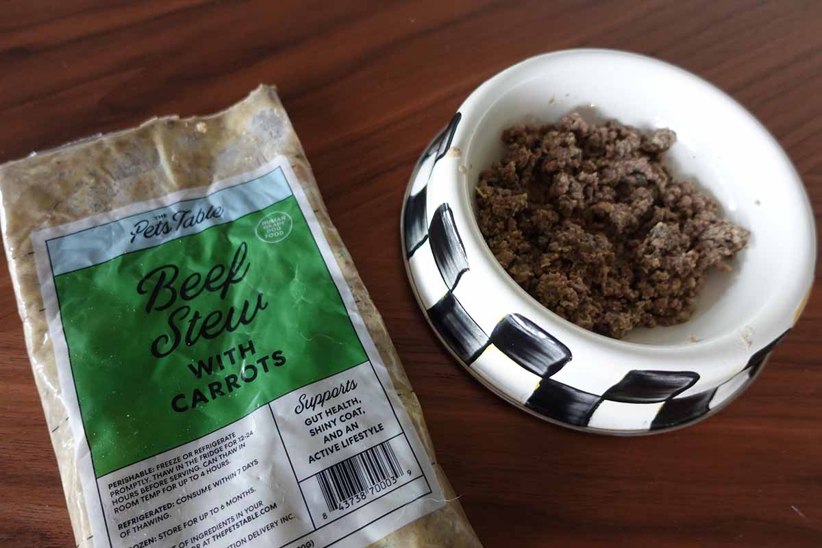 The Pets Table fresh food