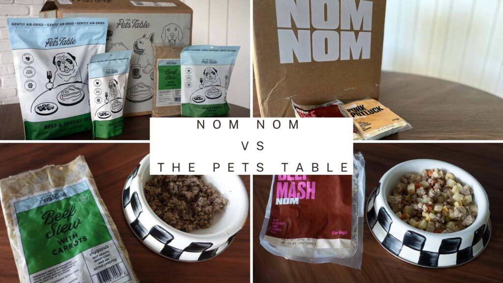 Nom Nom vs The Pets Table