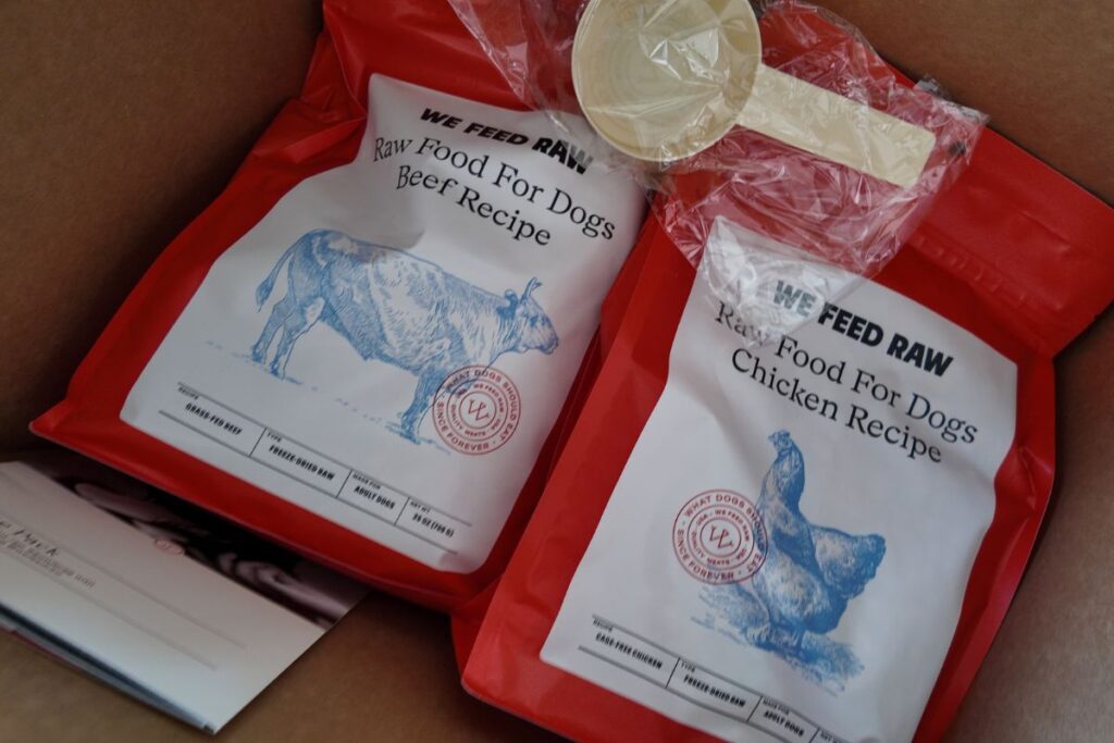 We Feed Raw freeze-dried food