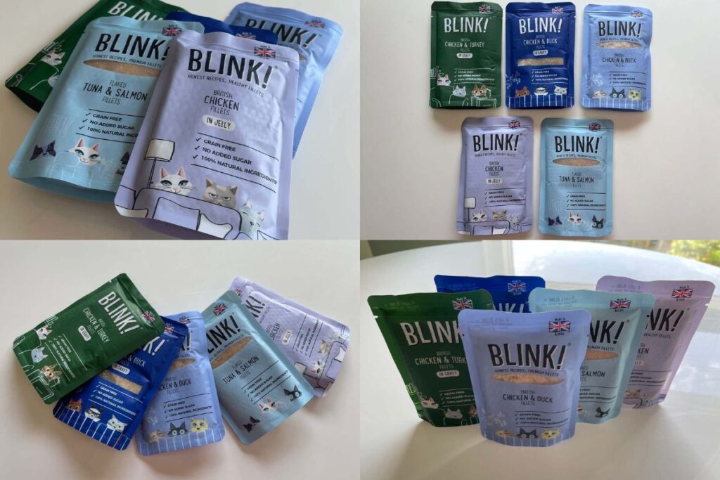 Blink! cat food