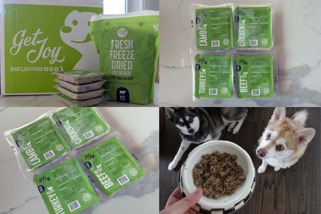 Get Joy fresh dog food