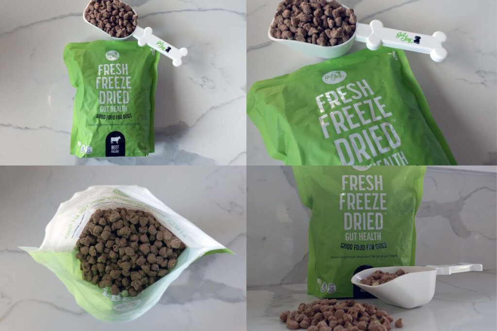 Get Joy freeze-dried raw food