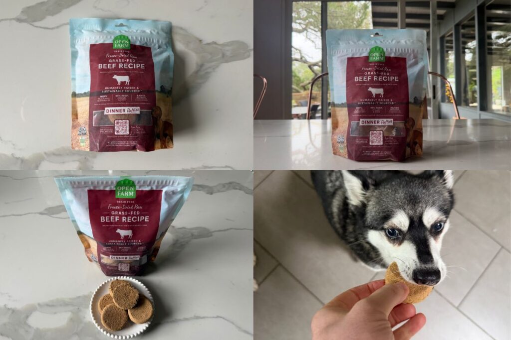 Open Farm freeze-dried raw