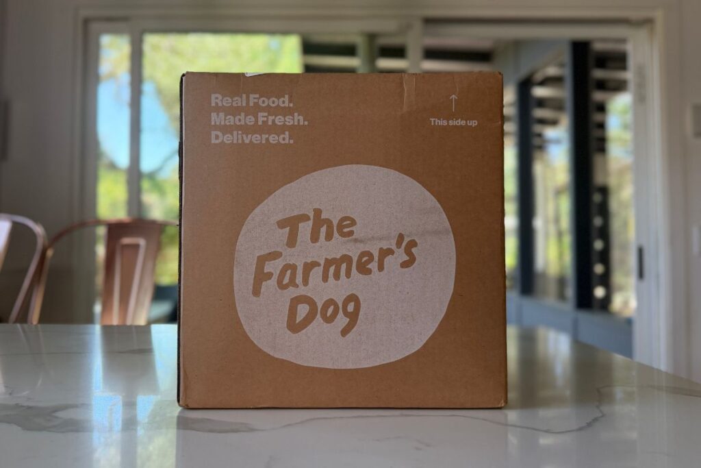 My Farmer's Dog trial box in April 2026