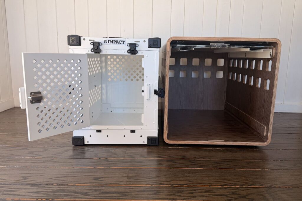 Fable vs Impact Dog Crate Open Doors