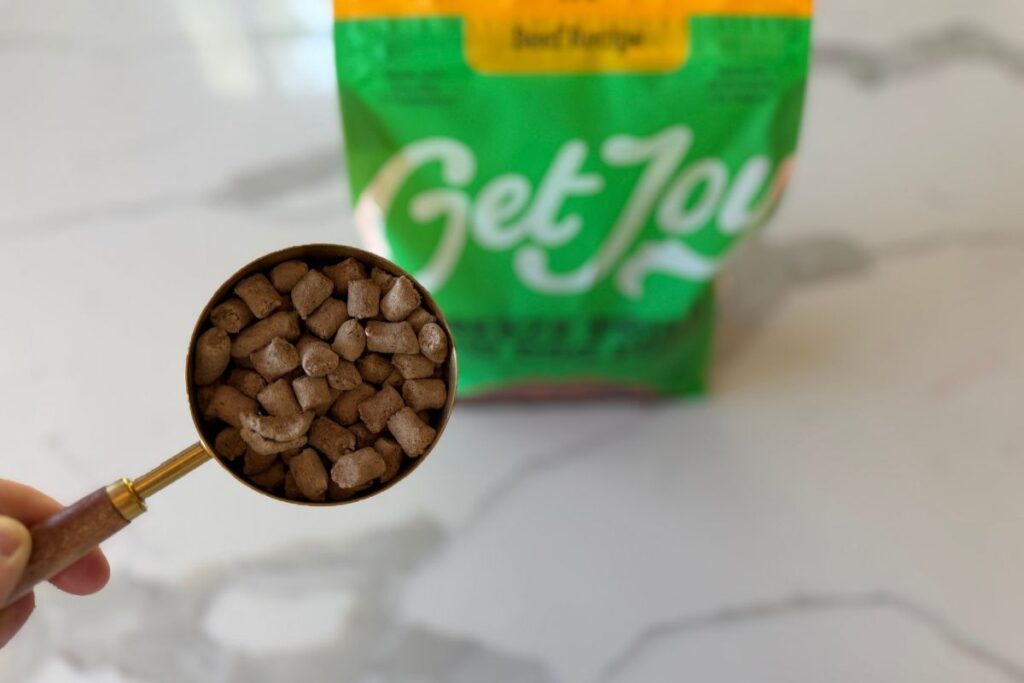 Get Joy Freeze-Dried Raw scooper 2026