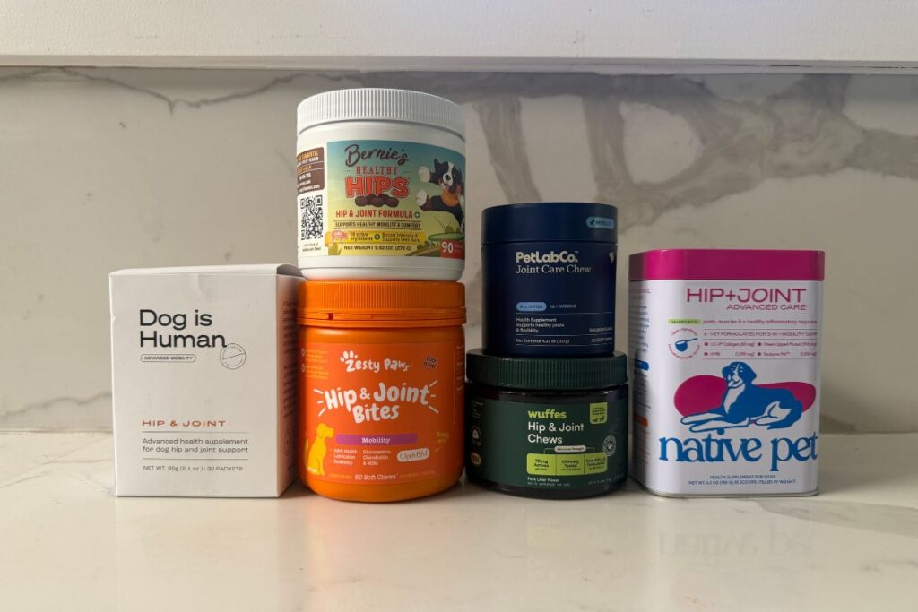 6 Best Dog Hip Joint Supplements