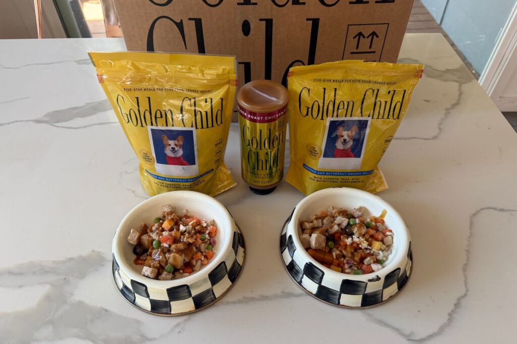 Golden Child Dog Food Drizzle In Bowl