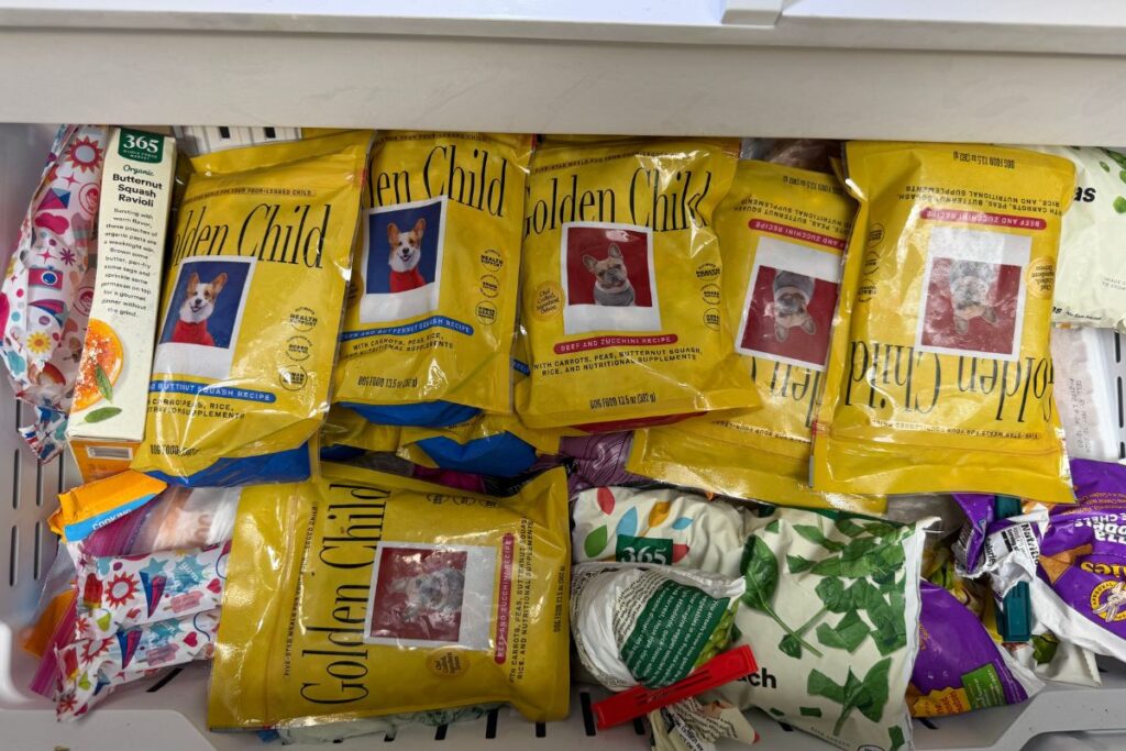 Golden Child In Freezer