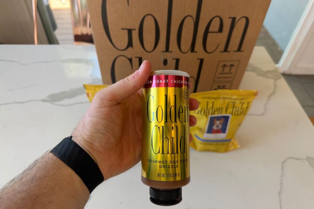Holding Golden Child Drizzle